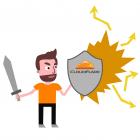 Protection of a site from DDoS attacks using CloudFlare